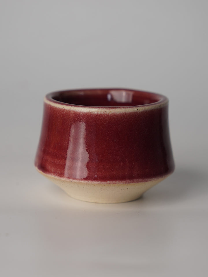 Modern ceramic coffee set styled on a wooden surface for minimalist home decor inspiration